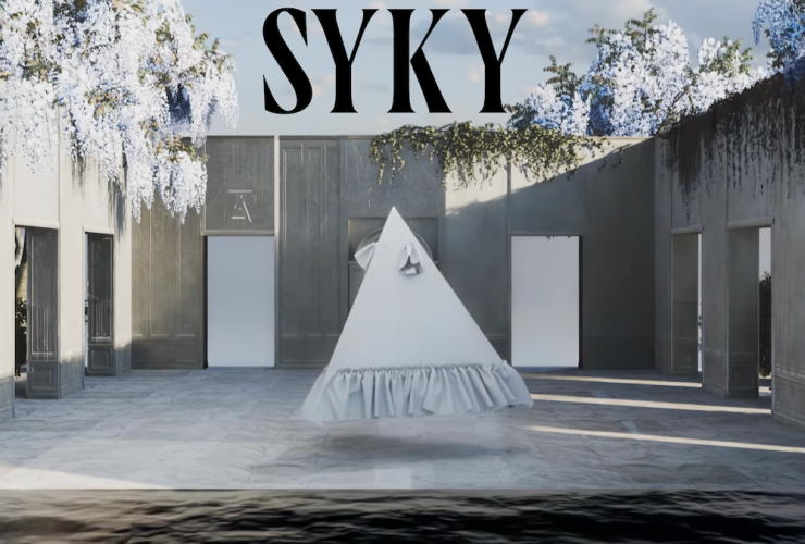SYKY Bridges Digital and Physical Fashion with Apple Vision Pro