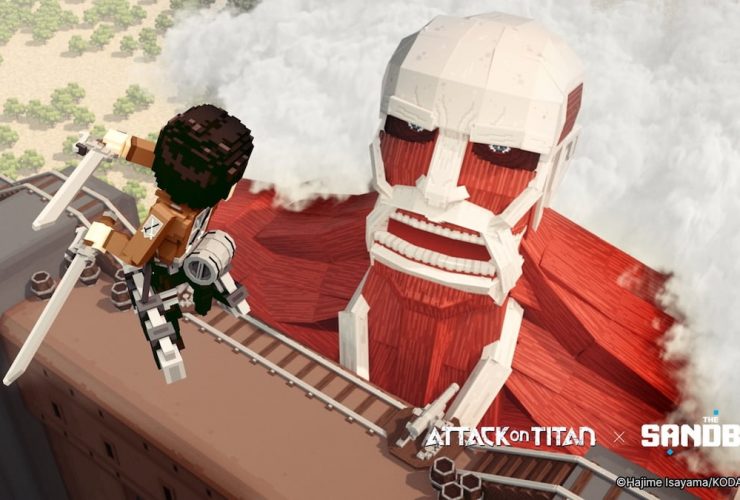 Attack on Titan Expands into The Sandbox Metaverse